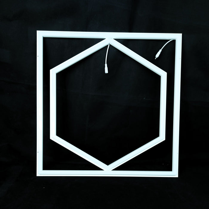 64W LED Panel – Dinar Shape, 600x600, Dual Driver, 6000K
