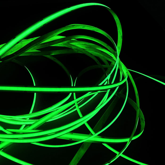 COB LED Strip Green 528 LED/m 14W/m