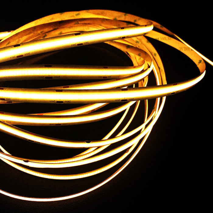 COB LED Strip Warm White 528 LED/m 14W/m