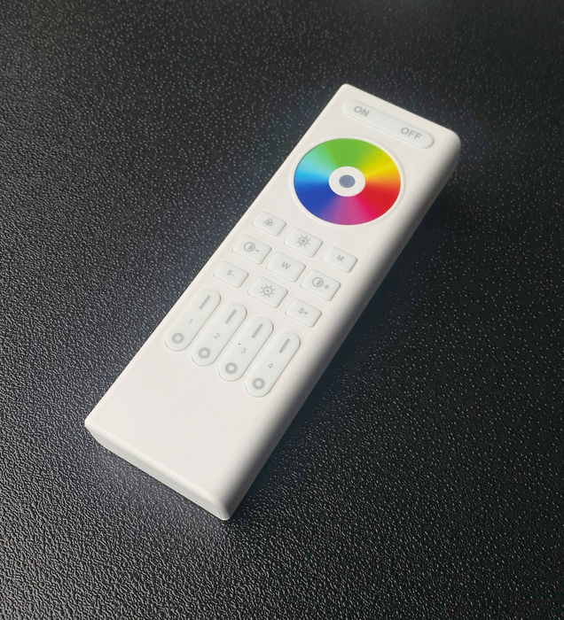 Brittlite 4-Zone RGB+CCT LED Remote – 2.4GHz Wireless Control