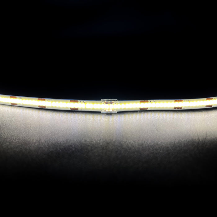 2-Pin Single Colour COB LED Strip-to-Strip Connector, 10mm Width, Single Use (10pcs)