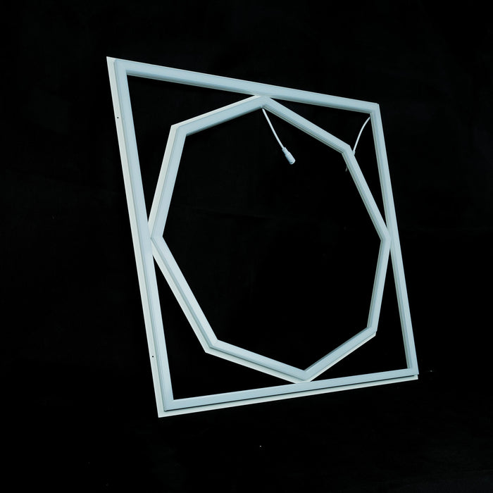 64W LED Panel – OctaTilt, 600x600, Dual Driver, 6000K