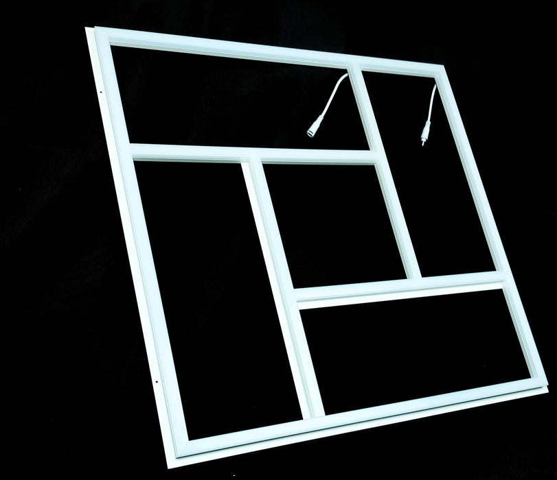 64W LED Panel – DDD's, 600x600, Dual Drivers, 6000K