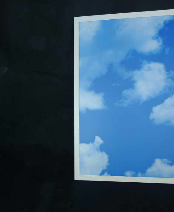 40W LED Ceiling Panel – Sky & Cloud Design, 595x595 Recessed Light