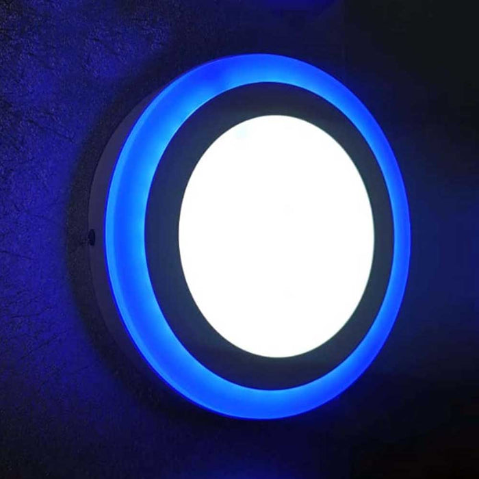 18+6W Blue Surface Led Panel Cool White