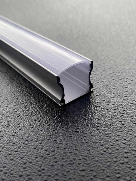 Deep LED Aluminium Profile – 12.6mm Inner Width, 2M Surface Channel