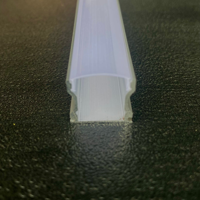 Deep LED Aluminium Profile – 12.6mm Inner Width, 2M Surface Channel
