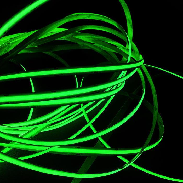 COB LED Strip Green 528 LED/m 14W/m