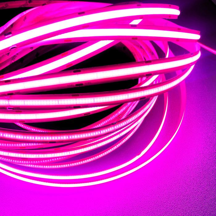 COB LED Strip Pink 528 LED/m 14W/m