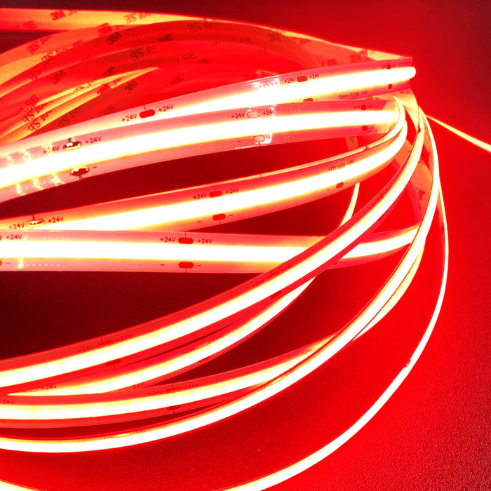 COB LED Strip Red 528 LED/m 14W/m
