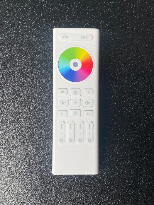 Brittlite 4-Zone RGB+CCT LED Remote – 2.4GHz Wireless Control