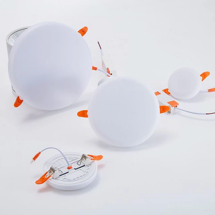 10W Frameless LED Downlight – Flexi Panel with Adjustable Cut-Out (50–70mm)
