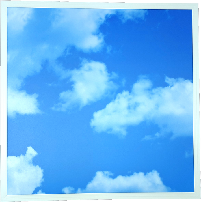 40W LED Ceiling Panel – Sky & Cloud Design, 595x595 Recessed Light
